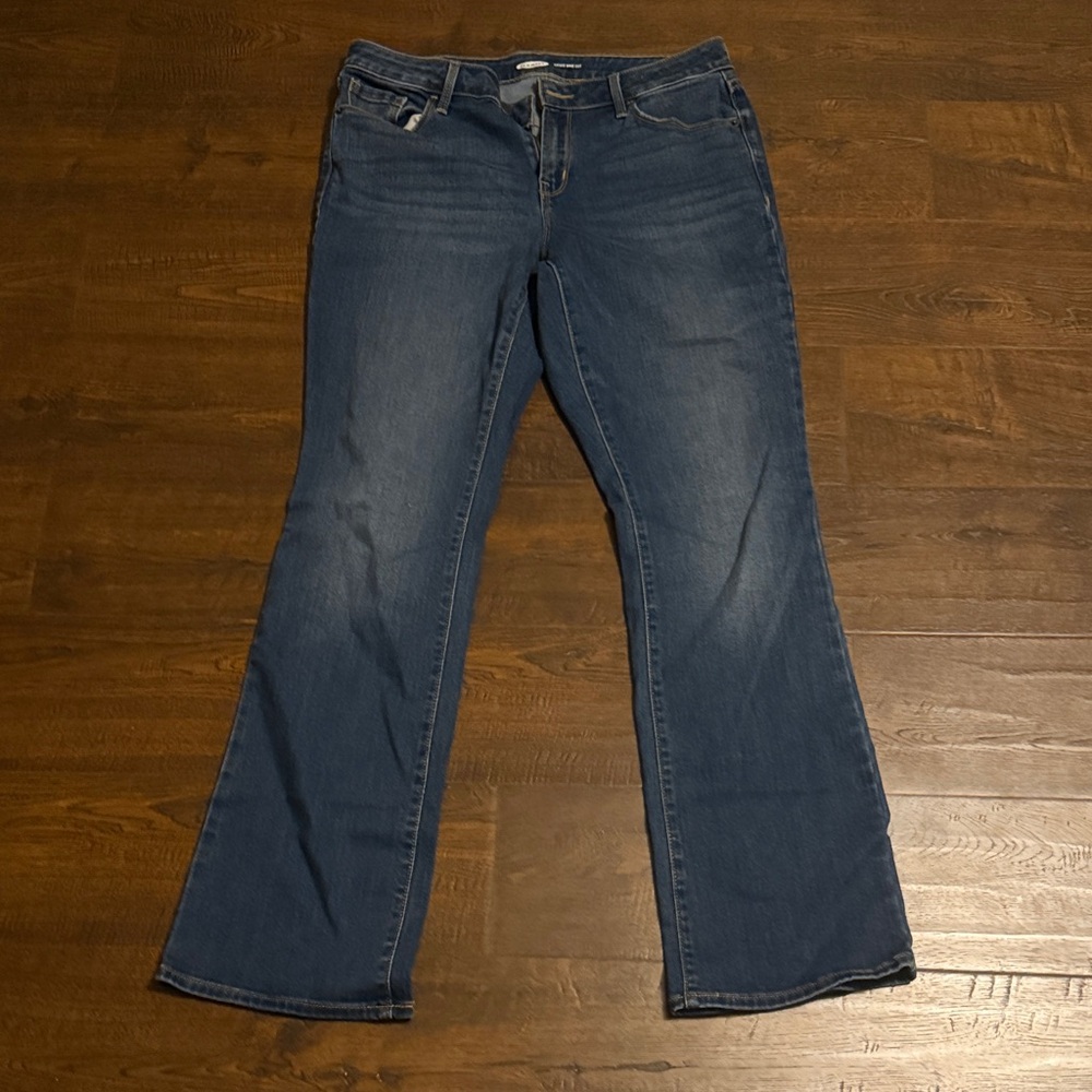 Old Navy Dark Blue Boot Cut Jeans